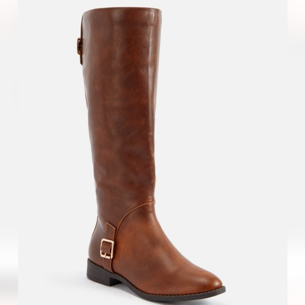 JUSTFAB never worn size 6 brown riding boot